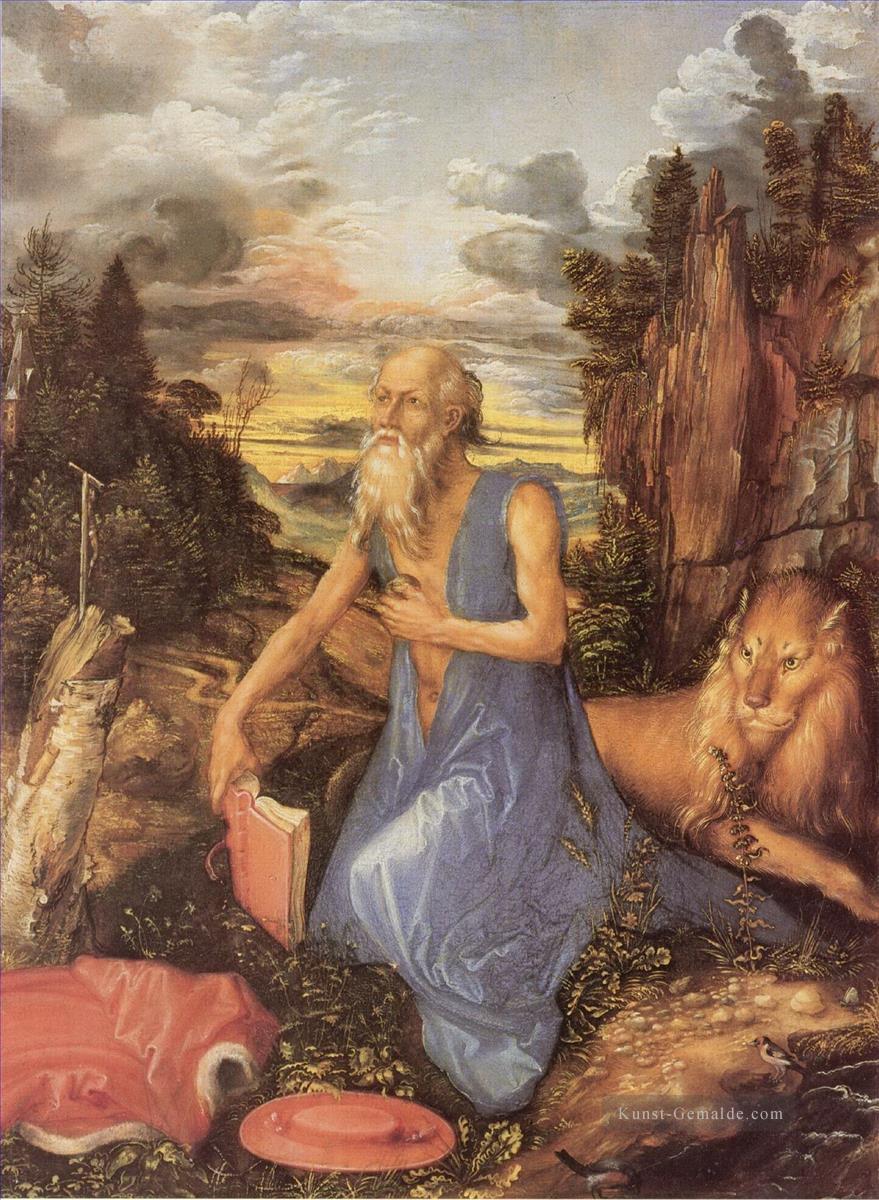 büßende Hieronymus Albrecht Dürer Ölgemälde